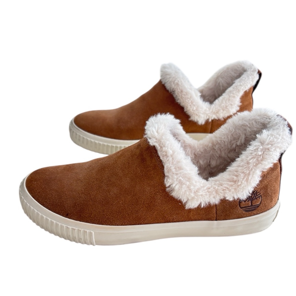 Timberland Skyla Bay Slip-On Lined Shoes Women’s Size 7.5 Suede Leather